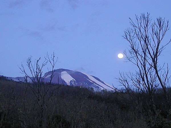 Moonlit Kilimanjaro, Tanzania