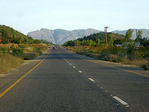 New Road from Zomba to Blantyre