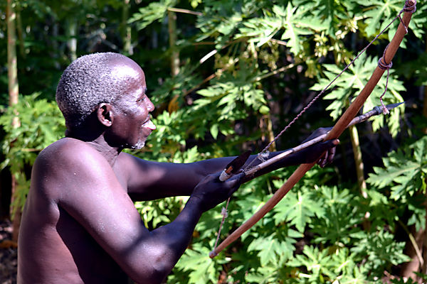 Akamba man hunting