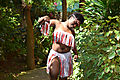 Luhya woman in traditional style dress