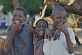 Joy on the banks of the Zambezi