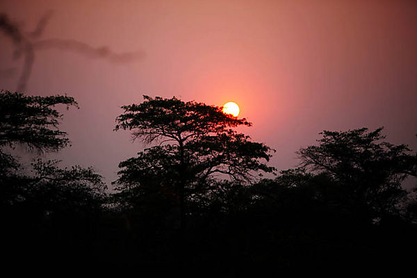 Sunset Over Angola