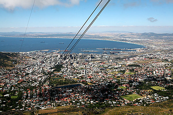 Tram from Table Mountain