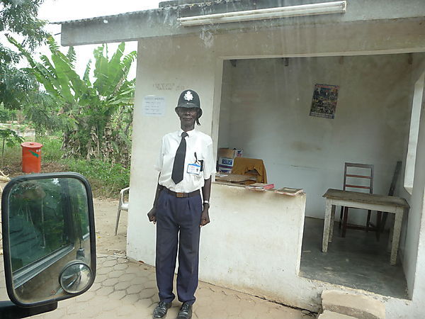 Policeman In Ghana